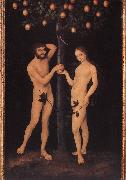 CRANACH, Lucas the Elder Adam and Eve 02 oil painting